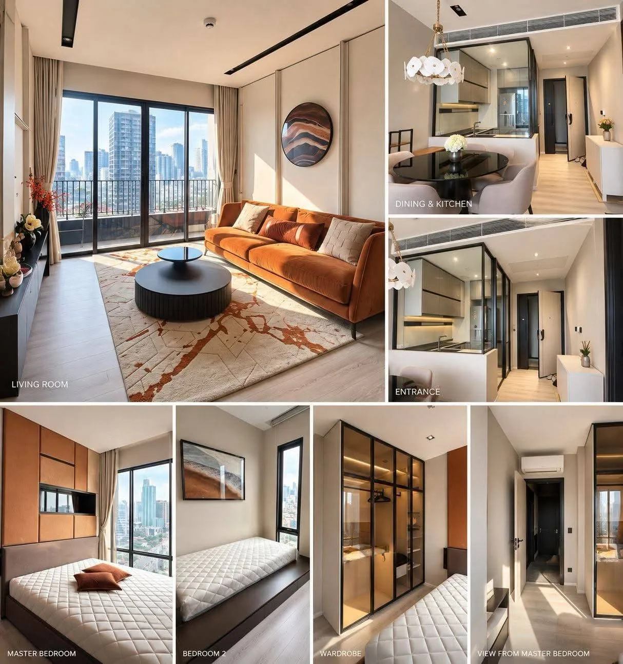 The Room Phayathai | 2 Bedroom Condo for Rent