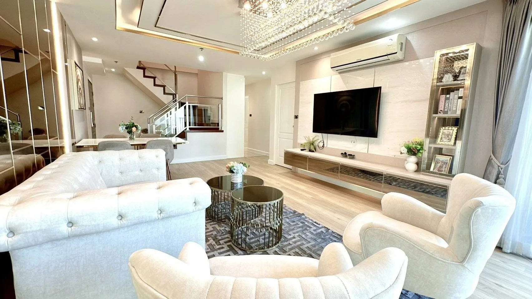 Belle Grand Rama 9 | 3 bedroom condo For Rent & sale